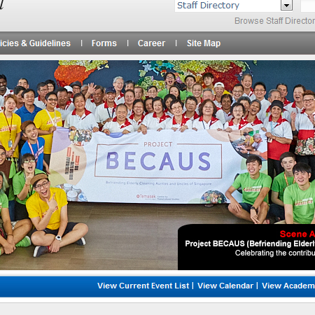 Project Becaus - Befriending Elderly Cleaning Aunties & Uncles of Singapore