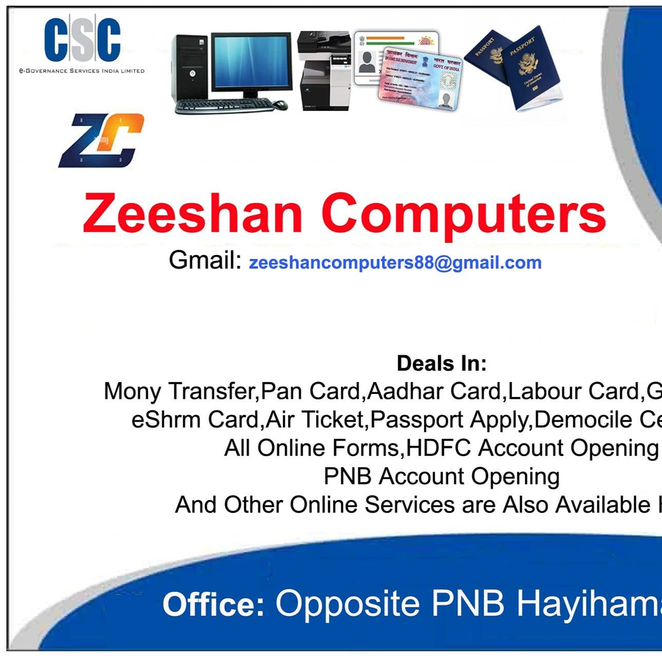 Zeeshan Computers Kupwara