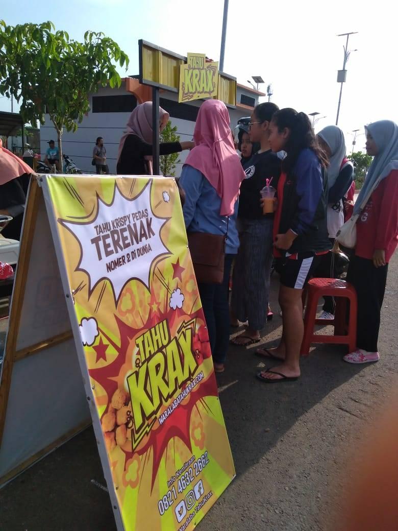 Bisnis makanan mengunungkan tahu krax WA : 082146322662