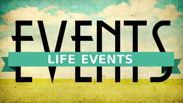The LIFE events