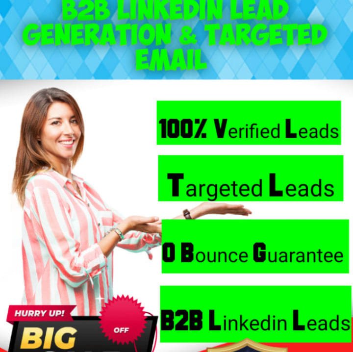 B2B linkedin lead generation and Web Research