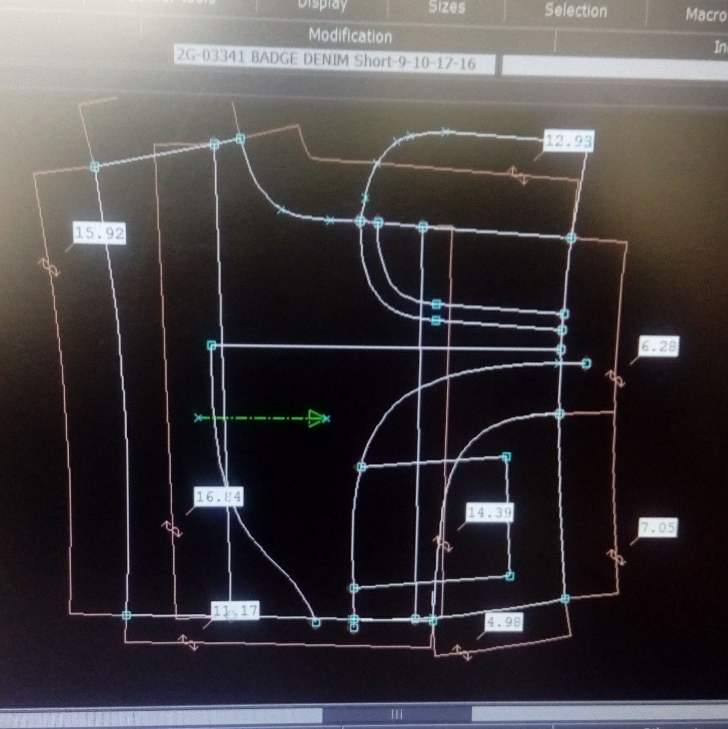 Cad pattern