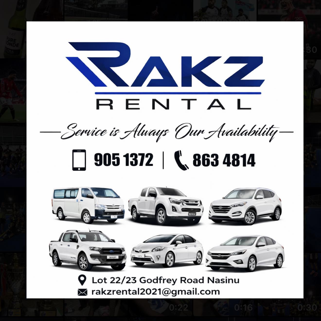 Rakz Rental | Nasinu
