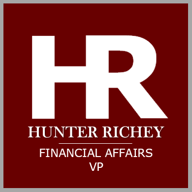 Hunter Richey for SGA Vice President of Financial Affairs