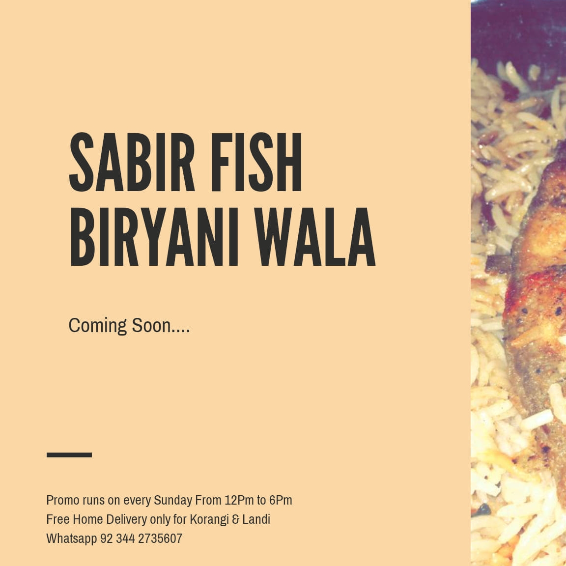 Sabir Fish Biryani Wala | Karachi