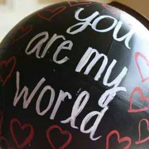 U r my world