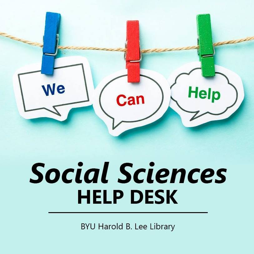 Social Science Help Desk | Provo UT