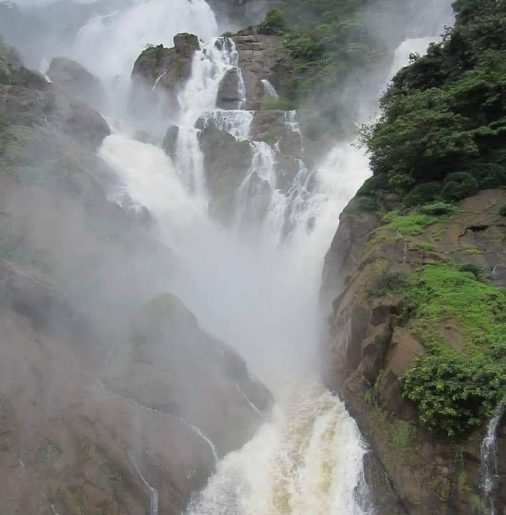 Dudhsagar waterfall trekking | Collem