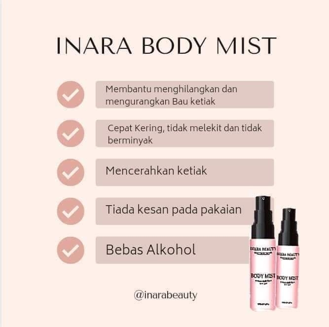 INARA BODY MIST | Kota Kinabalu