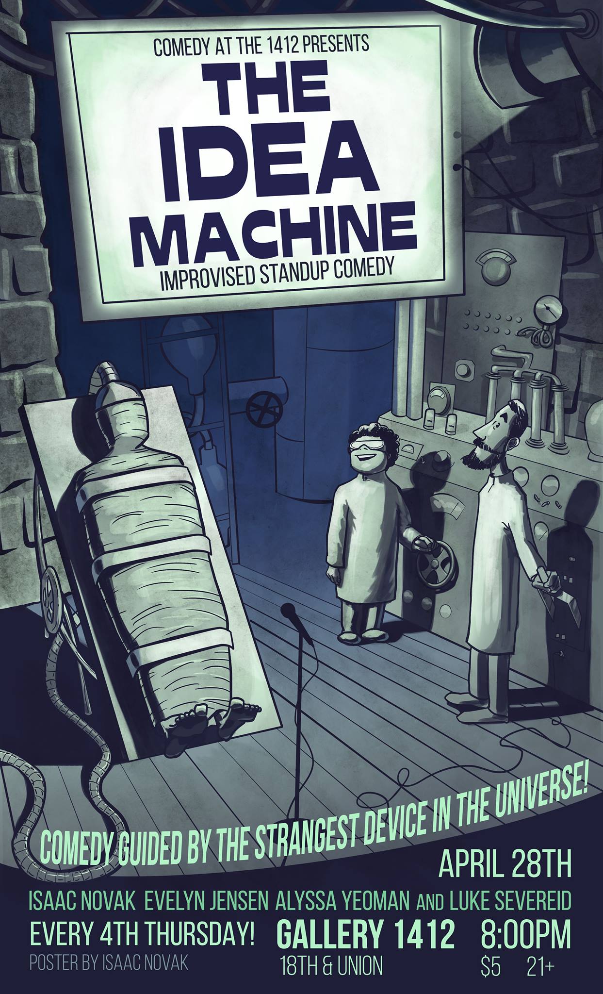 Idea Machine: Comedy Powered By The Strangest Device In The Universe ...