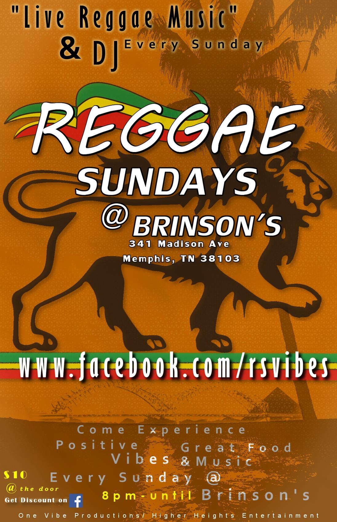 Reggae Sundays/ Memphis | Memphis TN