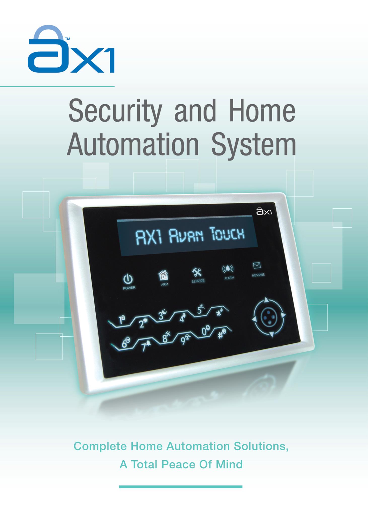 AX1 Security and Home Automation System
