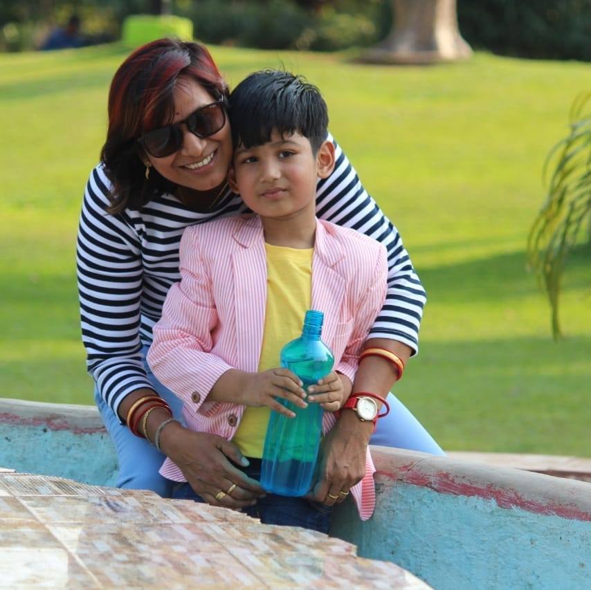 Cute baby Ritesh.