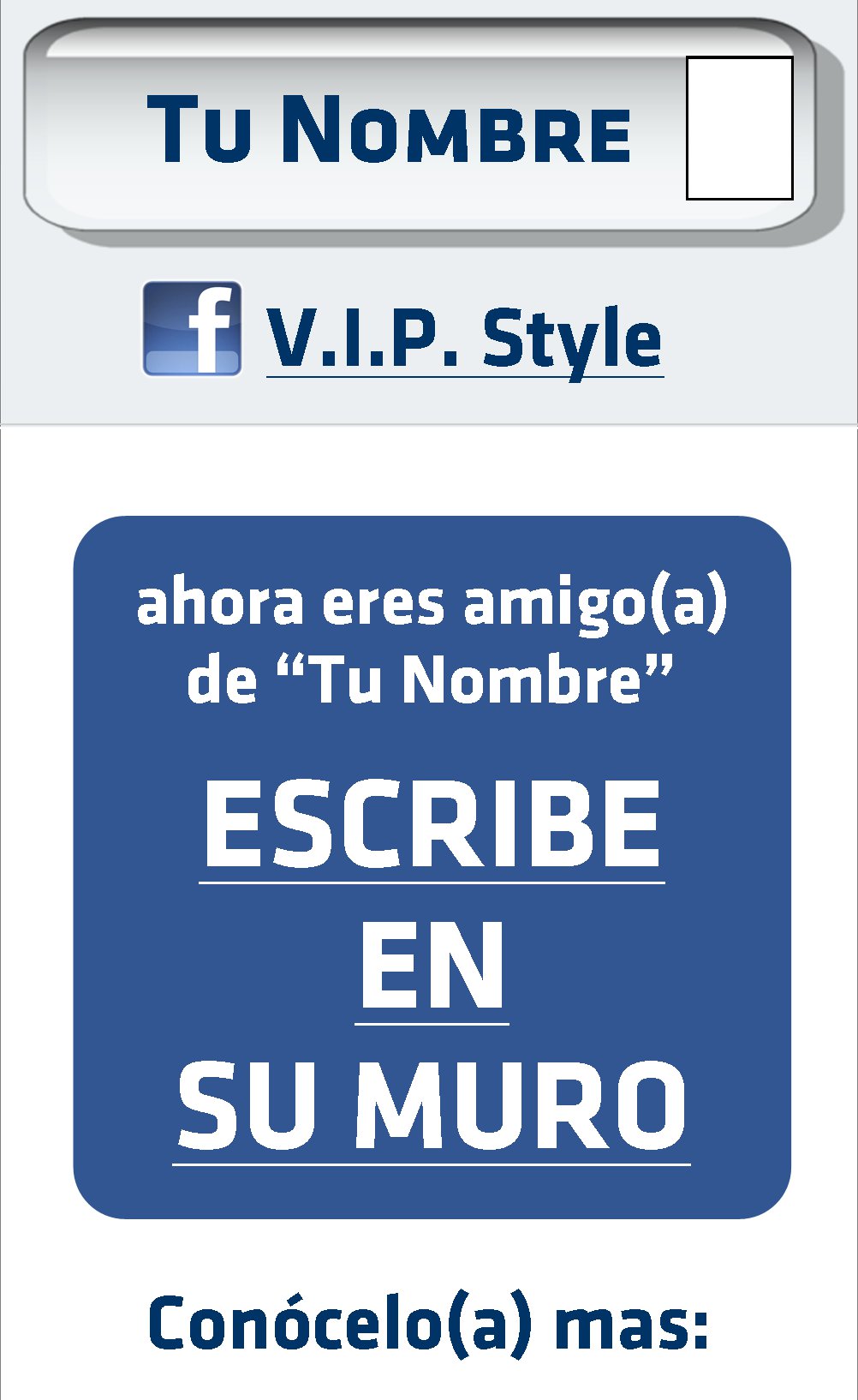 Estilo VIP para tu face
