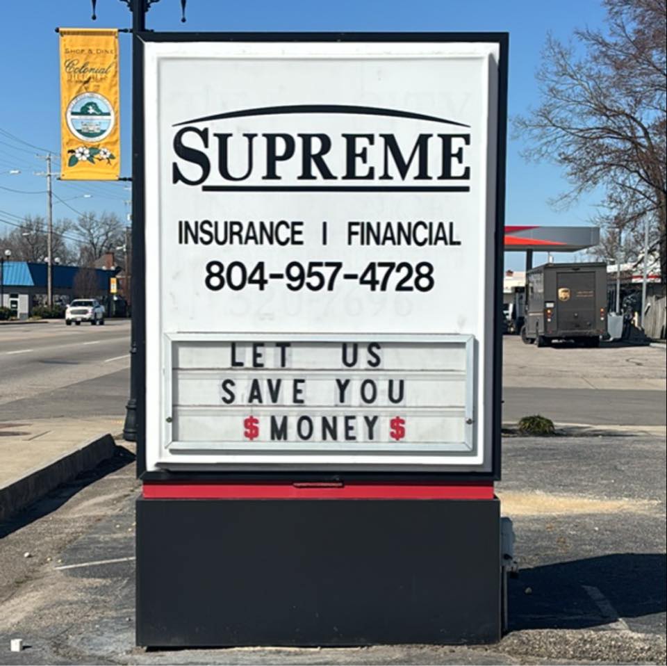 Supreme Insurance & Financial Services | Colonial Heights VA