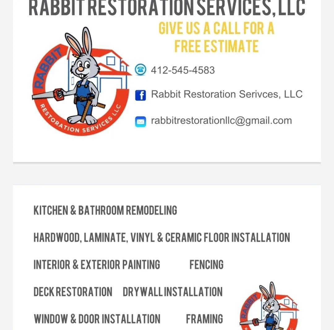Rabbit Restoration Services LLC | Verona PA