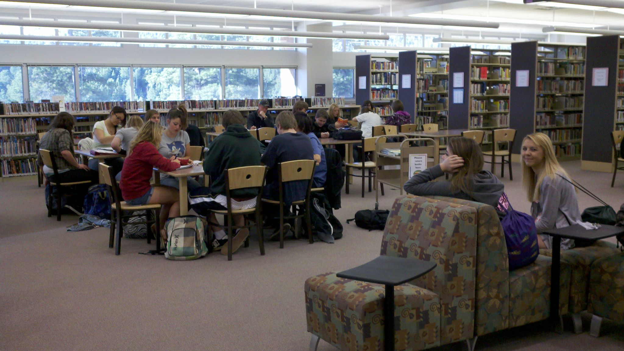 Conifer High School Library