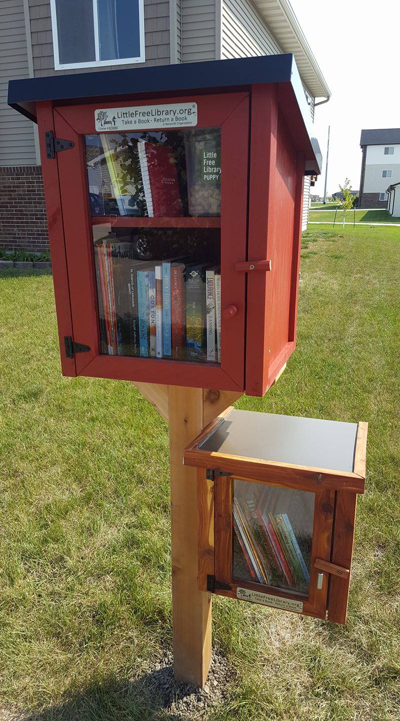 Little Red Library on 8th | West Fargo ND