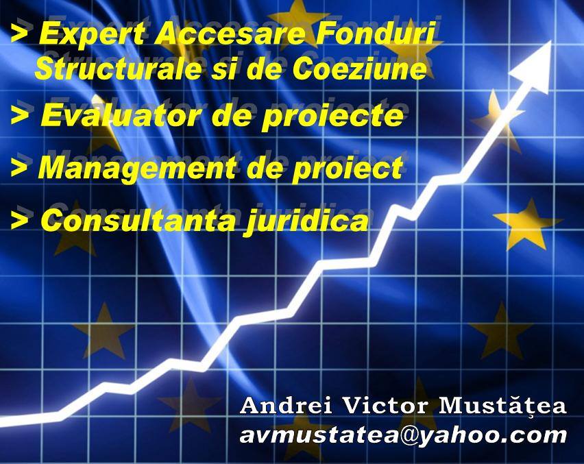 Accesare fonduri, manageriere, implementare si evaluare proiecte