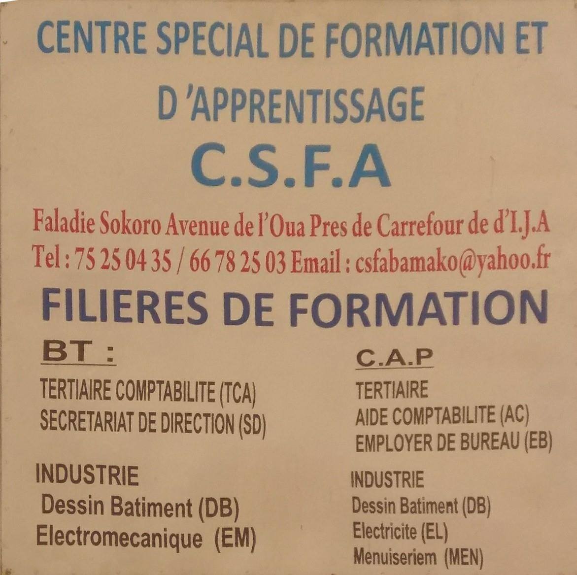 CSFA | Bamako