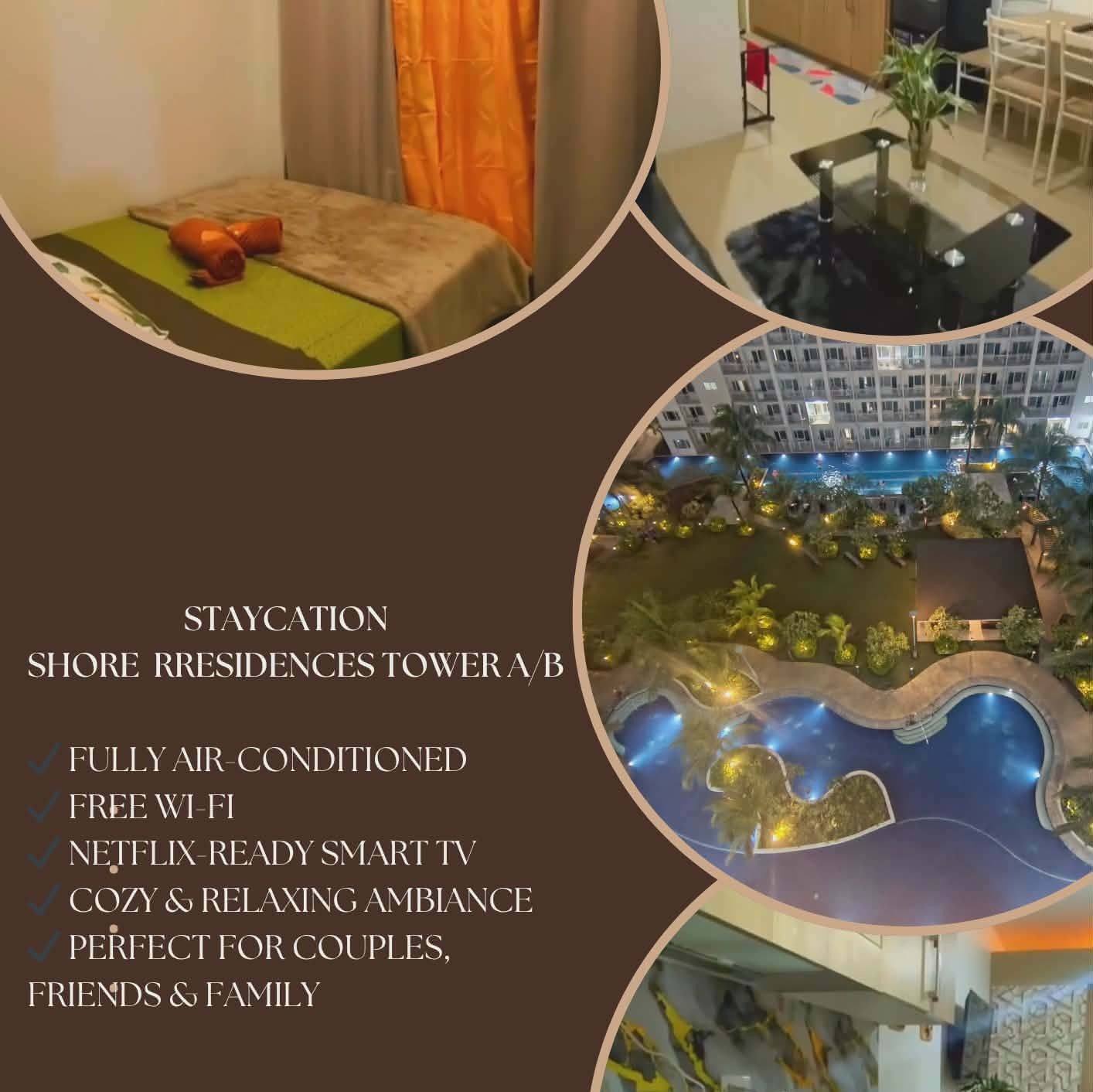 SHORE RESIDENCES STAYCATION MOA | LF: Staycation Late night check in ...