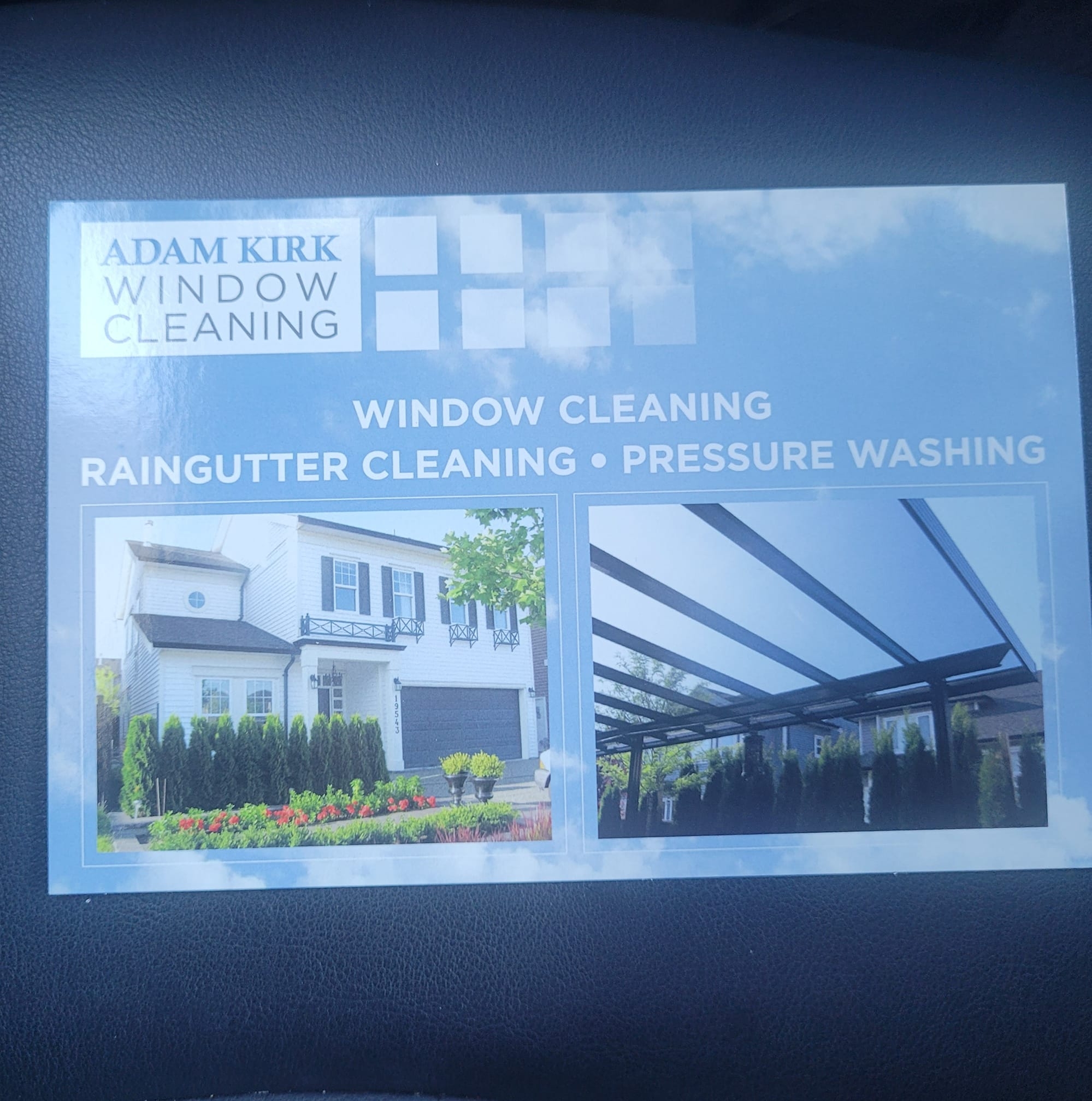 Adam Kirk Windows Cleaning 818-478-0329 call/text for free estimates ...