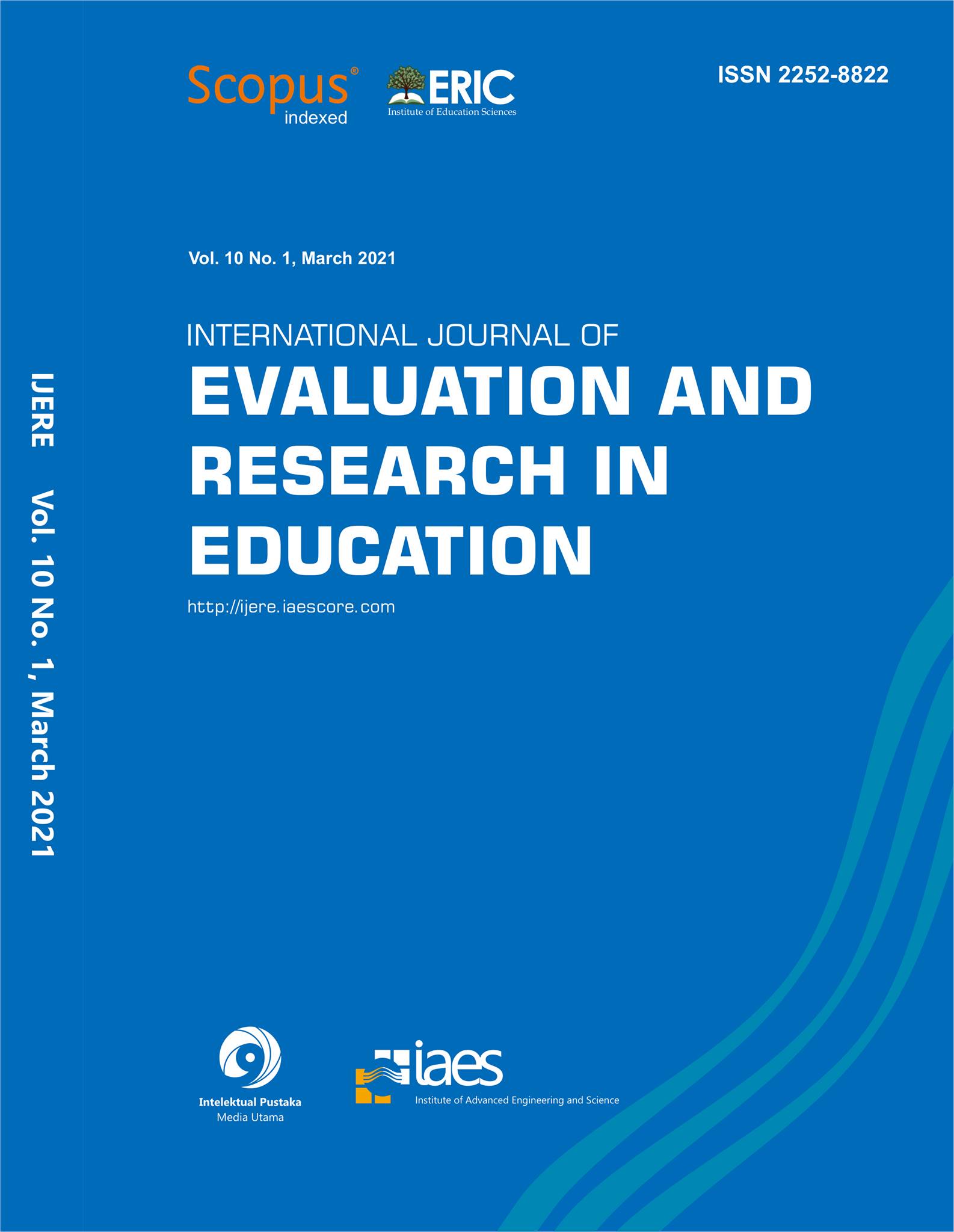 International Journal of Evaluation and Research in Education - IJERE