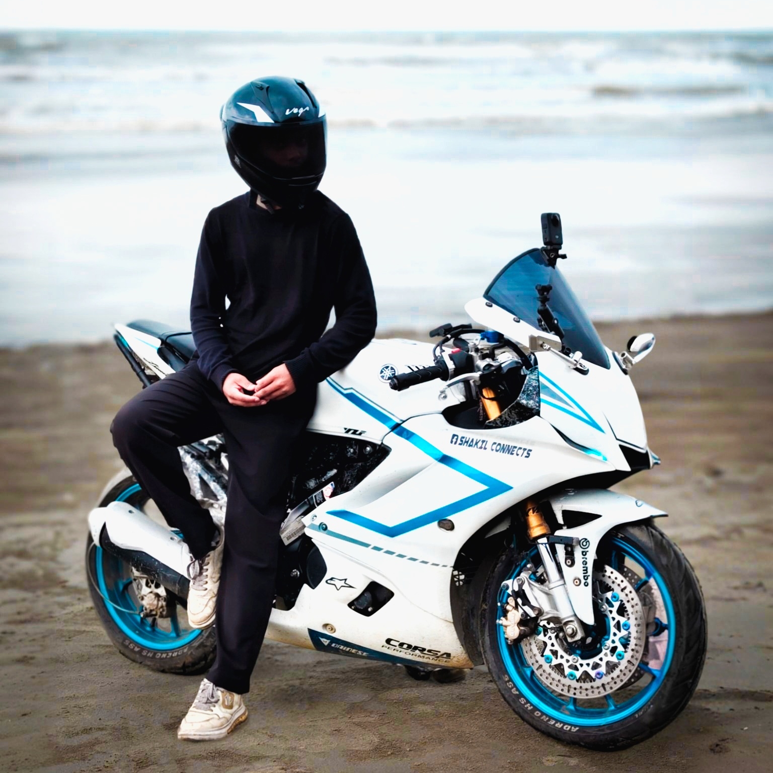 N160 Duo🖤🤍 . . . #modified #bike #pulsar #n160 #new | Md Nipun