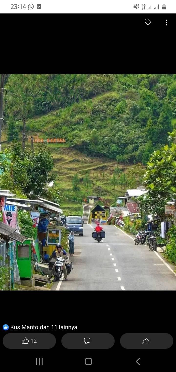 Sudah 4 hari ini Jalur menuju rimpak dan sekitarnya sementara tutup ...