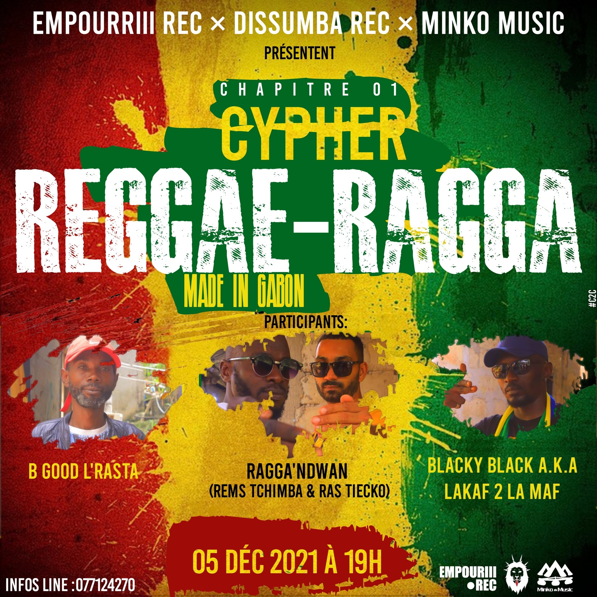 Cypher Reggae Ragga Made in Gabon