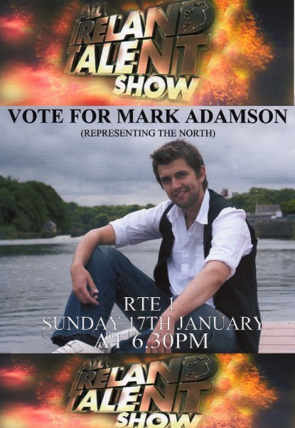 VOTE FOR MARK ADAMSON ON 