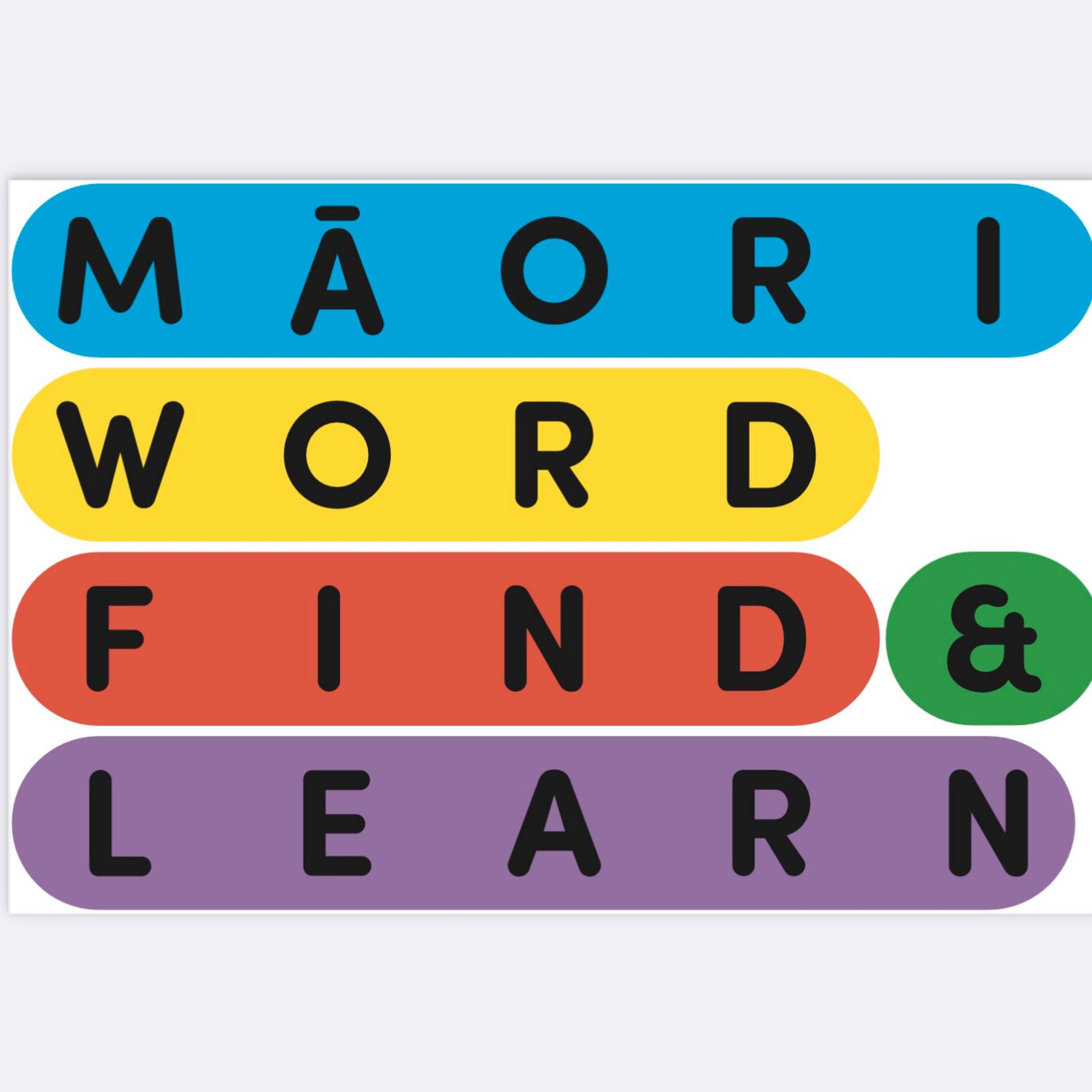 Māori Word Find & Learn | Christchurch