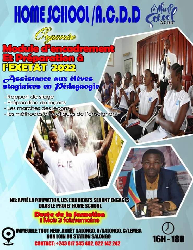 HomeSchool ACDD | Kinshasa