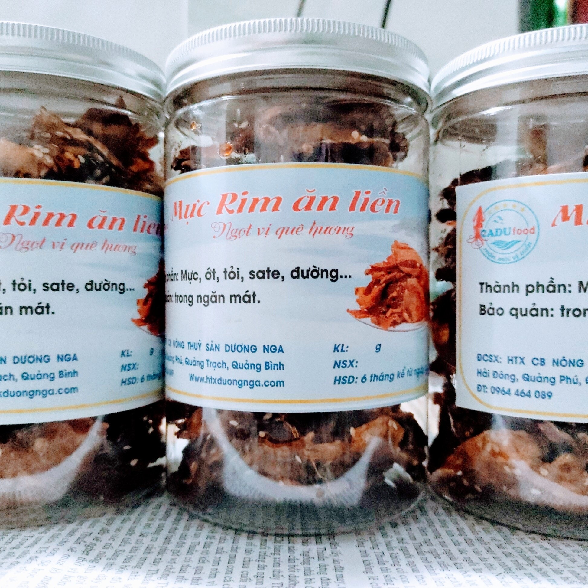 Mực Rim cay- Đặc sản Quảng Bình