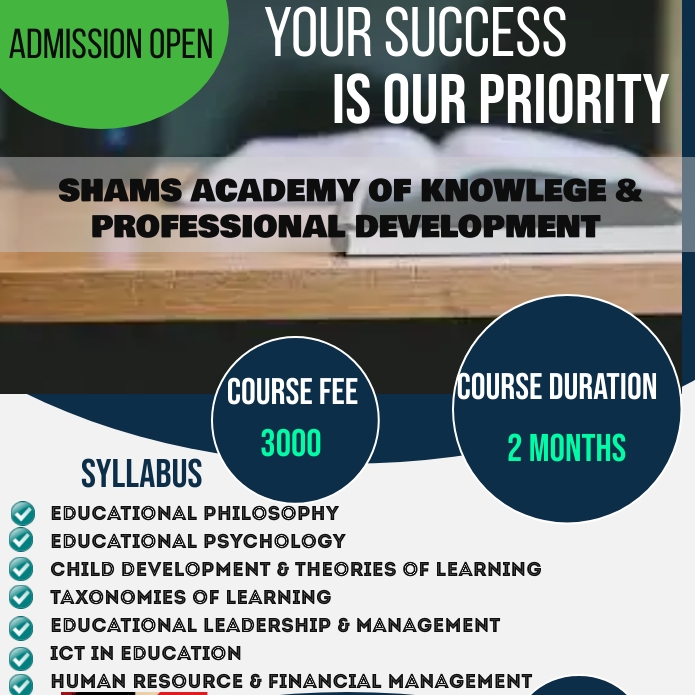 Shams Academy of Knowledge & Professional Development
