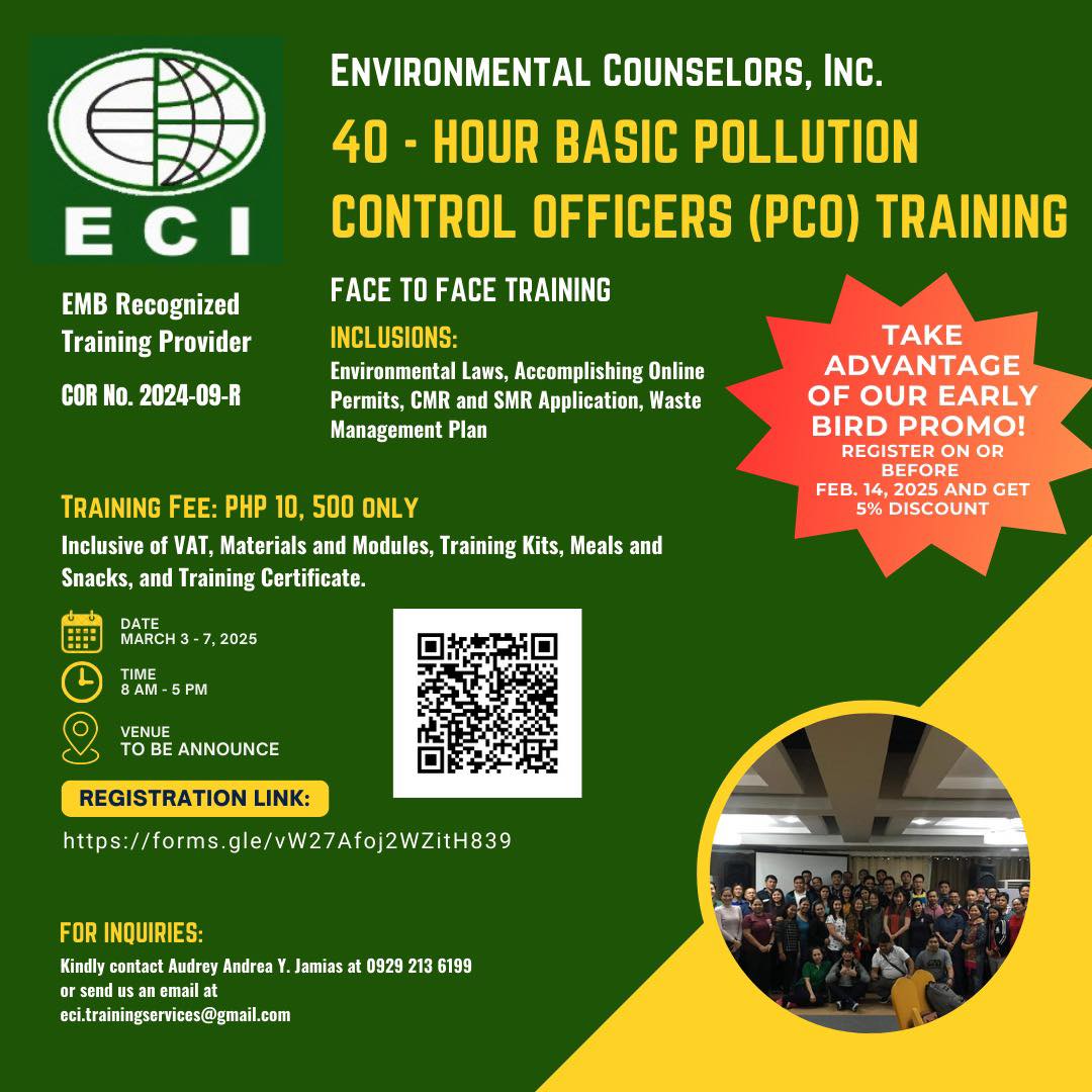 Environmental Training Institute | Pasig