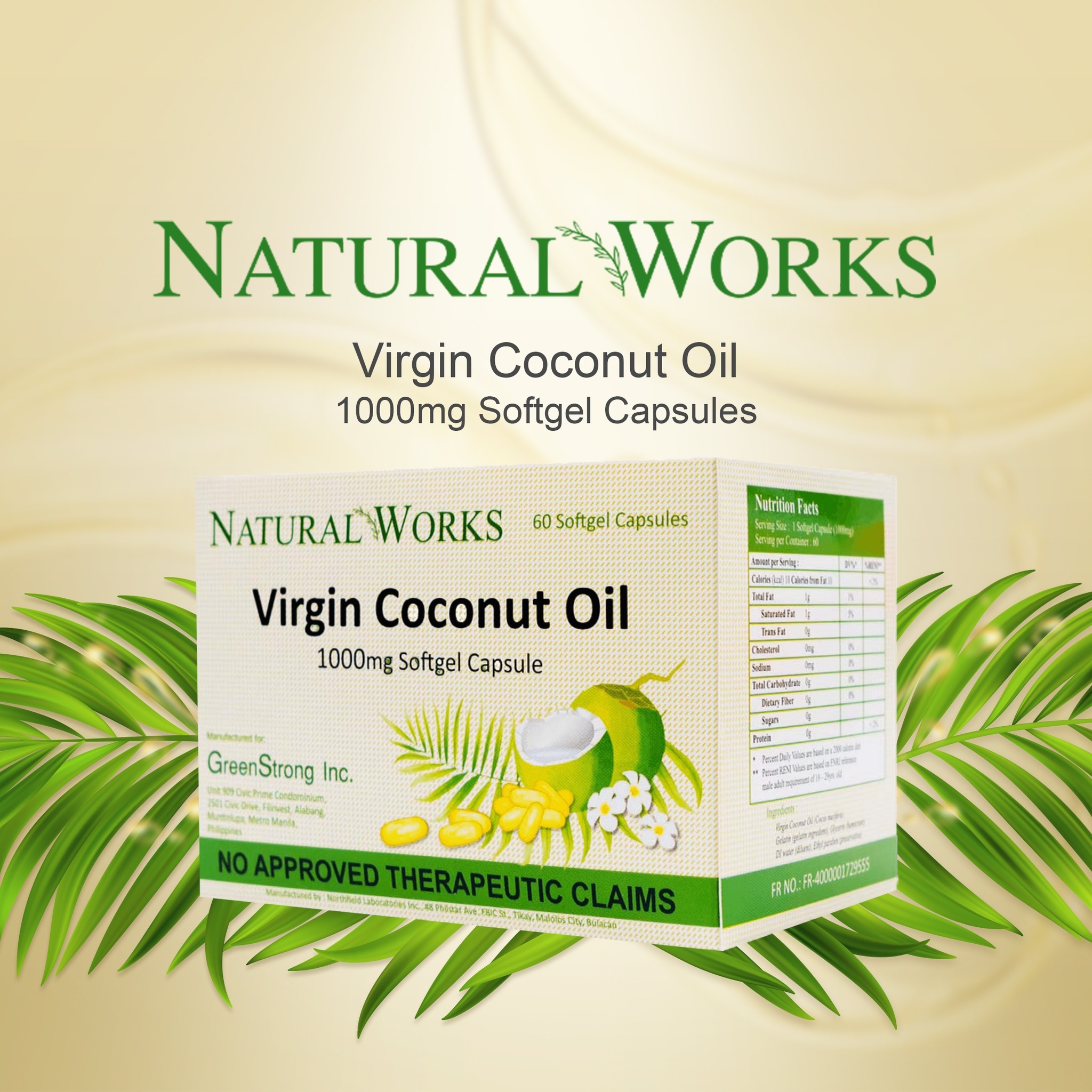 Natural Works Virgin Coconut Oil