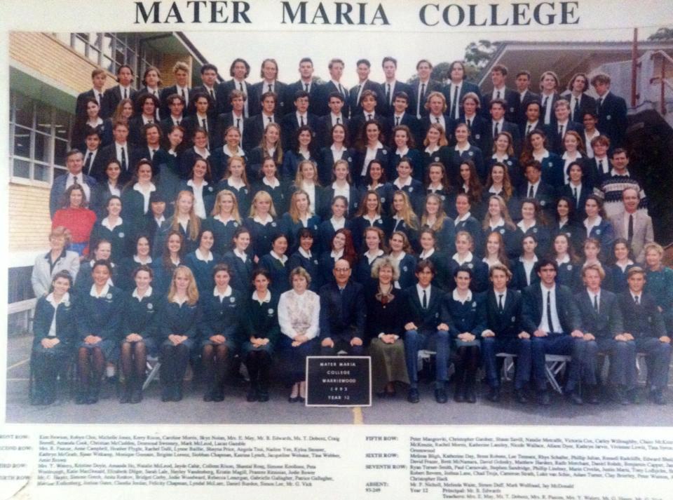 Mater Maria Class of 93 - 20 Year Reunion