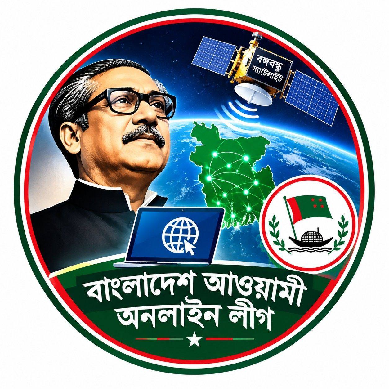 Fans of Bangladesh Awami League