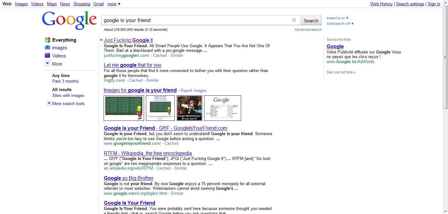 Google is your friend