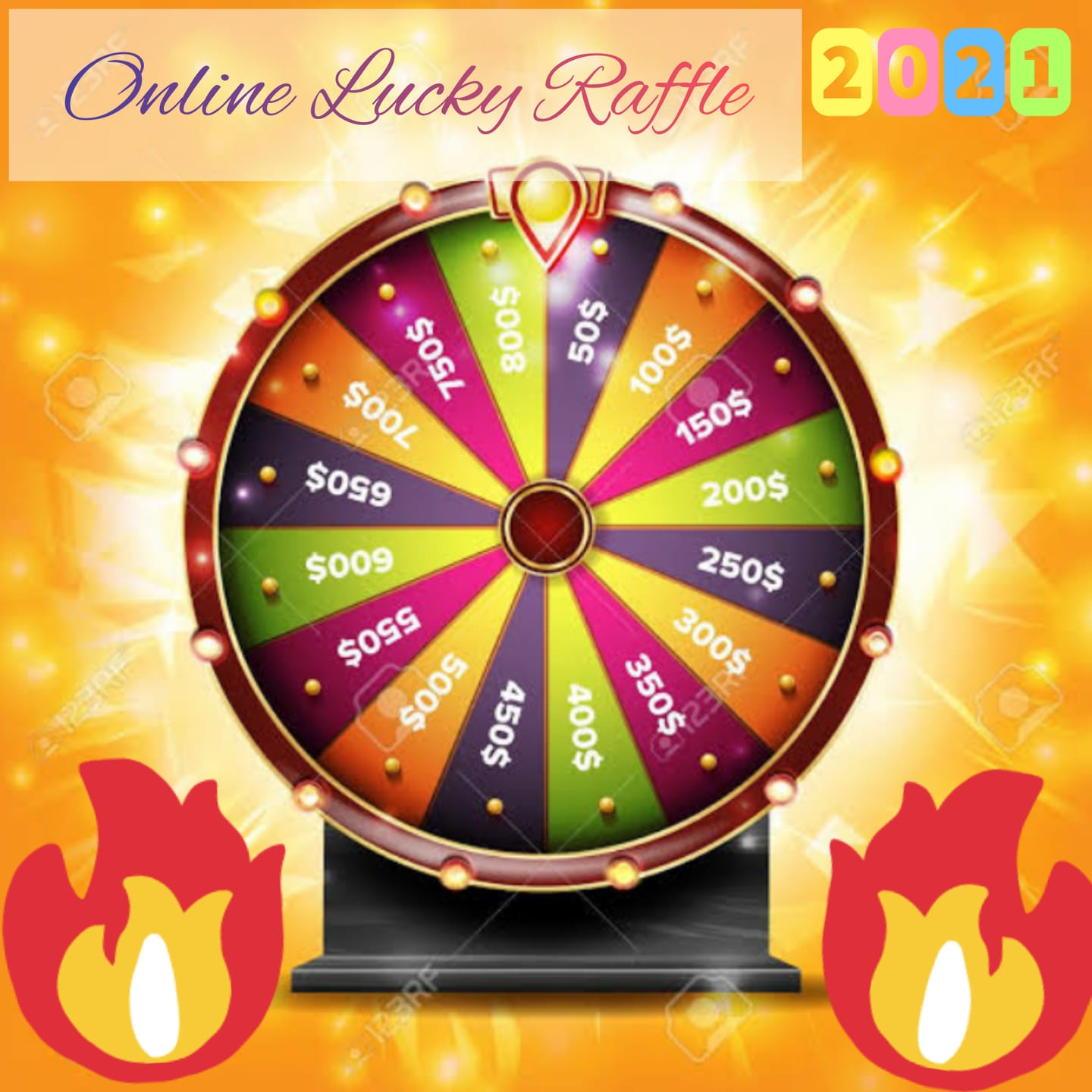 Online LUCKY Raffle