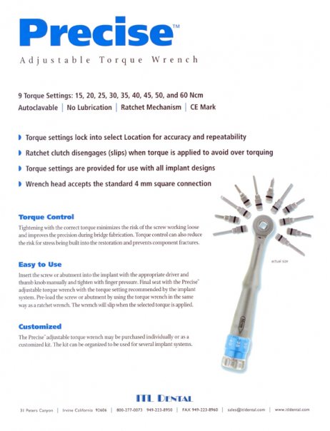 Adjustable Torque Wrench