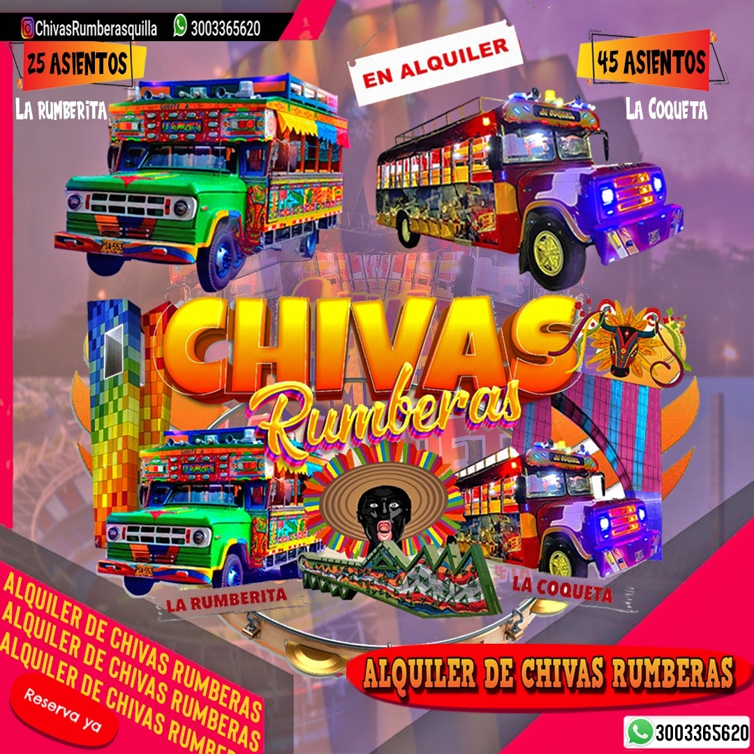 Chiva rumbera La Coqueta | Barranquilla
