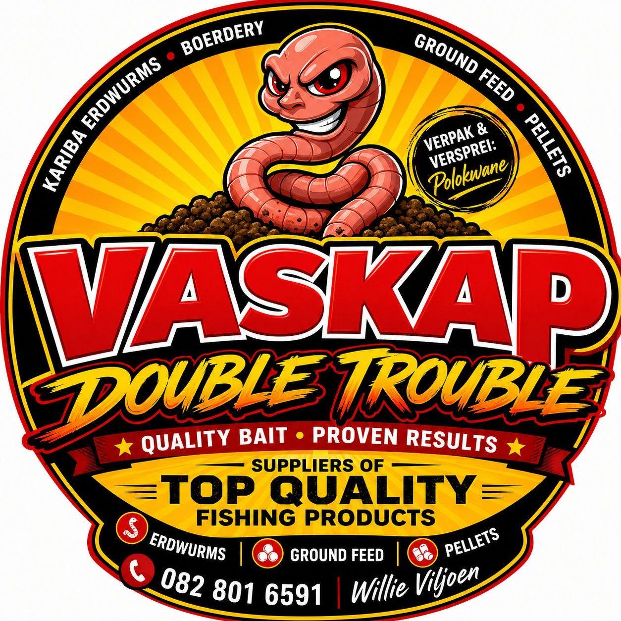 🎣 Vaskap Premium Sinking Pellets Op soek na pellets wat vinnig begin ...
