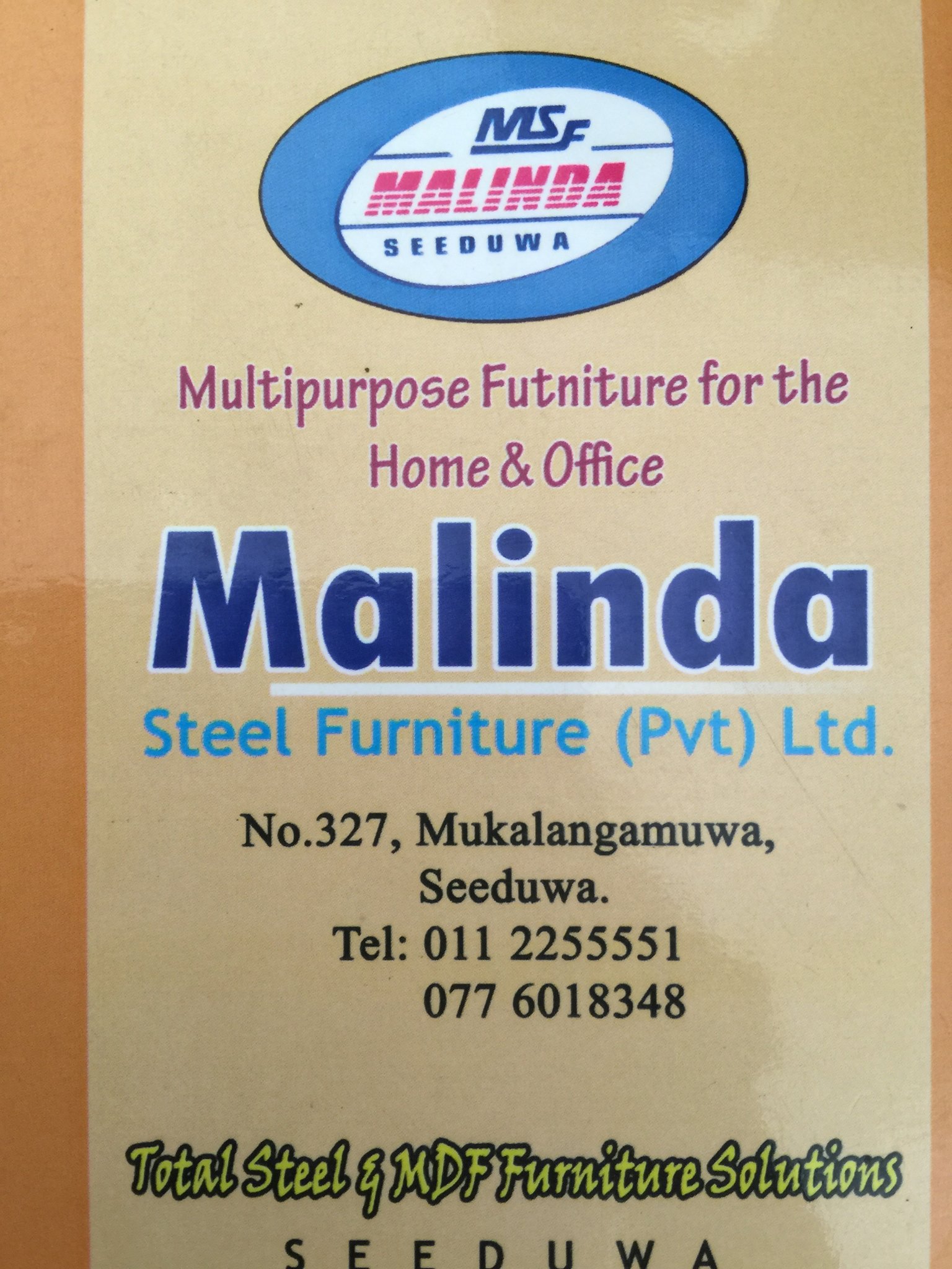 Malinda STEEL Furniture