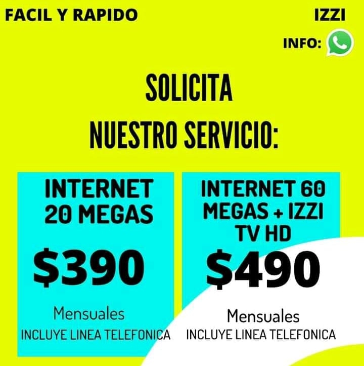 Ventas IZZI en línea monterrey | Guadalupe