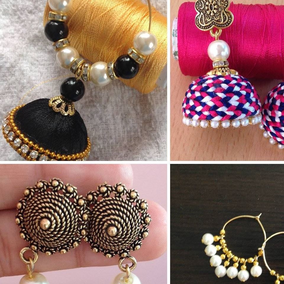 Day 5: DIY Navratri Hairpin | Handmade Navratri Hair Accessories #diy # ...