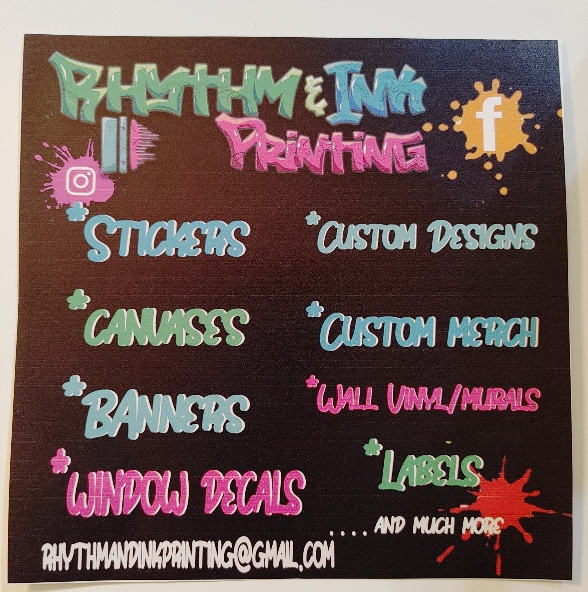 Rhythm & Ink Printing | Delta BC