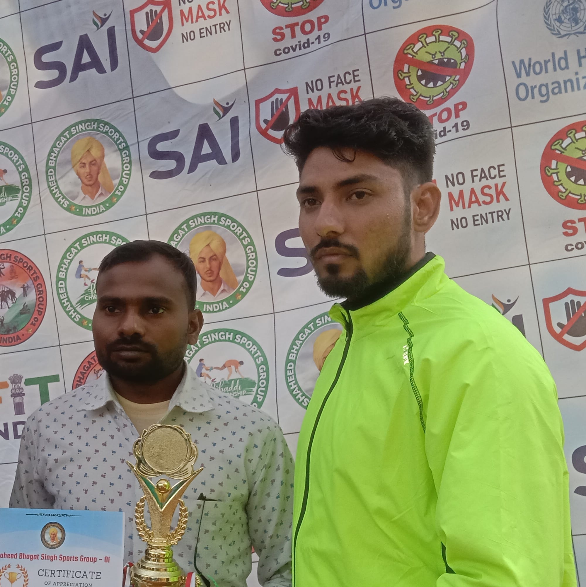 Athletics Coach Adesh Kumar