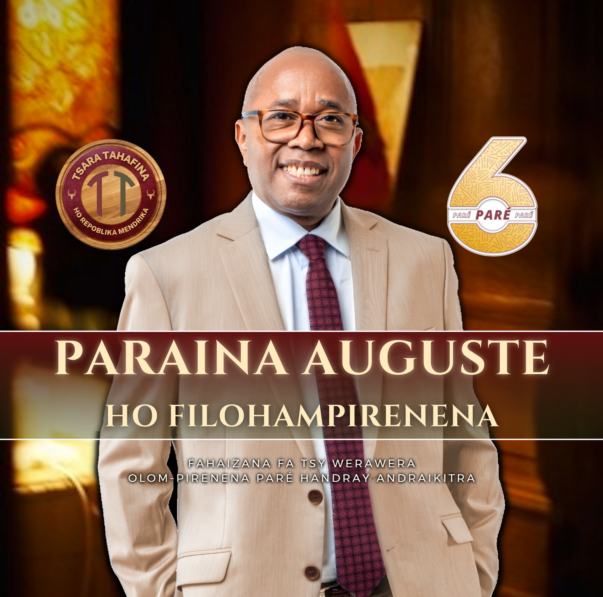 Paraina Auguste Richard Ofisialy